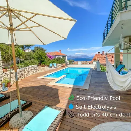 Eco Sunshine Apartments Lumbarda Exterior photo